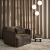 Menu OFFSET Sofa Potrójna - Tkanina Kvadrat Odcień Beżowy