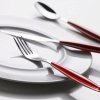 Guzzini FEELING Zestaw Sztućców - Komplet 24 El. / Pomarańczowe