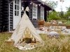 Bloomingville FARDIN Namiot Tipi dla Dzieci / Bawełniany
