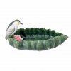 Bloomingville NEIMI Misa Dekoracyjna z Ptaszkiem 37,5 cm / Zielona