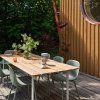Muuto FIBER OUTDOOR Krzesło Ogrodowe - Zewnętrzne / Szare