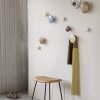 Muuto DOTS Wieszak Drewniany L 17 cm Ciemnobrązowy