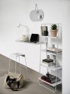 ZONE Denmark A-BOOKSHELF Półka - Regał 140 cm Czarny