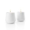 Eva Solo LEGIO NOVA Świecznik Tealight 2 Szt. Biały