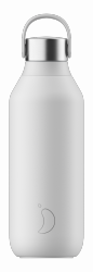Chilly's SERIES 2 Stalowa Butelka Termiczna 500 ml Biała