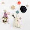 Muuto DOTS Wieszak Drewniany XS - 6.5 cm / Brązowo-Zielony