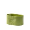 Muuto RIDGE Ceramiczna Doniczka do Kwiatów 13 cm / Zielona
