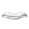 Georg Jensen COBRA Stalowa Patera Dekoracyjna 50 cm / Srebrna Polerowana