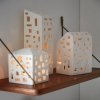 Kähler URBANIA Świecznik Tealight - Domek Biały - Functio