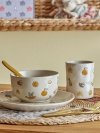 Bloomingville AGNES Ceramiczny Zestaw Naczyń dla Dzieci / 3 El.