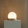 Audo CARRIE Lampion LED - Lampka Przenośna / Złota Mosiądz