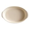 Emile Henry NATURAL CHIC Forma - Owalne Naczynie do Zapiekania 41 cm Kremowe