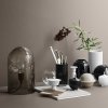 Lyngby Porcelain FORM 140/2 Wazon 16 cm Transparentny