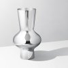Georg Jensen ALFREDO Stalowy Wazon do Kwiatów 47 cm / Srebrny Połysk