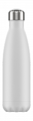 Chilly's MONOCHROME Stalowa Butelka Termiczna 500 ml Biała