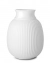 Lyngby Porcelain CURVE Wazon do Kwiatów 17,5 cm Biały