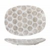 Bloomingville FELAN Taca Dekoracyjna z Terakoty 43 cm / Biała