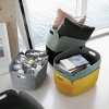 Muuto RESTORE Pojemnik - Kosz Filcowy do Przechowywania Niski - Zielony