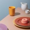 Lyngby Porcelain RHOMBE COLOR Kubek bez Ucha 330 ml Żółty