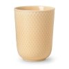 Lyngby Porcelain RHOMBE COLOR Kubek bez Ucha 330 ml Piaskowy Sand