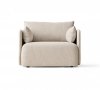 Menu OFFSET Sofa Pojedyncza - Tkanina Kvadrat Odcień Piaskowy