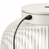Blomus LITO Przenośna Lampa Zewnętrzna 30,5 cm / Jasnoszara Silk Gray