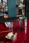 Mepra STILE Kubełek Termiczny - Pojemnik do Butelki Wina 16,5 cm / Srebrny Połysk