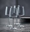 Lyngby Glas ZERO Kieliszki do Białego Wina 430 ml 4 Szt. / Szare