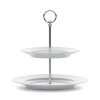 Lyngby Porcelain RHOMBE Talerz - Patera do Ciasta