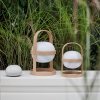 Rosendahl SOFT Bezprzewodowa Solarna Lampa LED 25 cm / Piaskowa Wheat