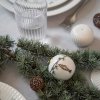 Kähler HAMMERSHØI CHRISTMAS Bombka Porcelanowa 2018
