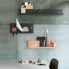 Muuto FOLDED Organizer - Półka Ścienna 63 cm Szara