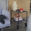 Muuto FLOW Wózek na Kółkach 3 Półki - Niebieskoszary