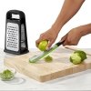Oxo GOOD GRIPS Tarka Kuchenna 3w1 z Pojemnikiem / Czarna