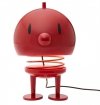 Hoptimist BUMBLE Lampa Stołowa - Figurka Optymisty XL Czerwona