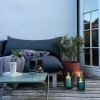 Lyngby Porcelain LYNGBY Wazon Szklany 25 cm Zielony