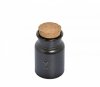 Zassenhaus COMFORT LINE Ceramiczny Pojemnik do Przypraw z Naturalnym Korkiem 6 cm Czarny