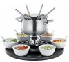 Spring FONDUE Karuzela - Szwajcarski Zestaw do Fondue dla 6 Osób