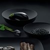 Alessi DOUBLE Misa o Podwójnych Ściankach 32 cm Czarna