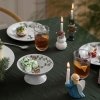 Kähler HAMMERSHØI CHRISTMAS Miska Świąteczna na Nóżce 16 cm