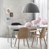 Muuto CORKY Szklanki Niskie 4 Szt. Szare
