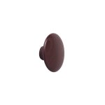 Muuto DOTS Wieszak Drewniany XS - 6.5 cm Burgundowy