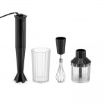 Alessi PLISSE Blender Ręczny + Akcesoria - Czarny