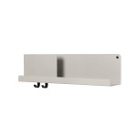 Muuto FOLDED Organizer - Półka Ścienna 63 cm Szara