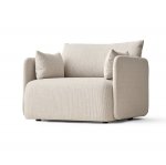 Menu OFFSET Sofa Pojedyncza - Tkanina Kvadrat Odcień Piaskowy