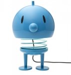 Hoptimist BUMBLE Lampa Stołowa - Figurka Optymisty XL Niebieska