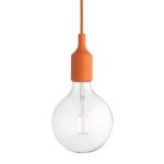 Muuto E27 Lampa Żarówka LED  Pomarańczowa