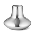 Georg Jensen HENNING KOPPEL Stalowy Wazon do Kwiatów 27 cm