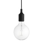 Muuto E27 Lampa Żarówka LED - Czarna