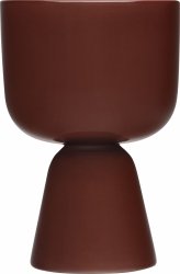 Iittala NAPPULA Osłonka - Doniczka do Kwiatów 15,5 cm / Brązowa